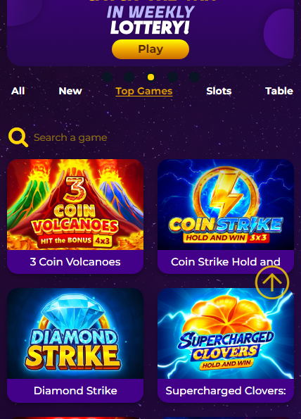 Midnight Wins Casino Mobile screenshot